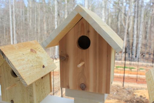 Custom Made Rustic Cedar Bird House
