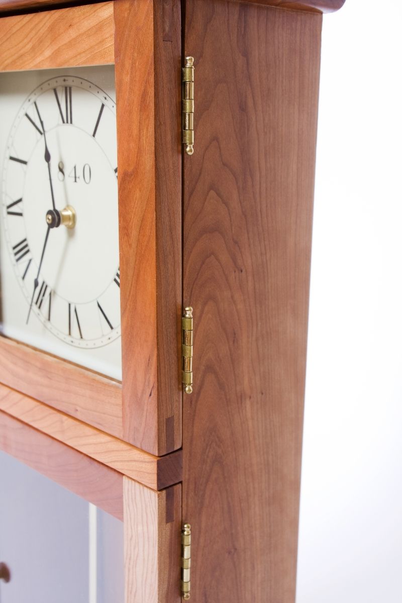 Buy Hand Crafted Shaker Table Clock, made to order from Design By Jeff