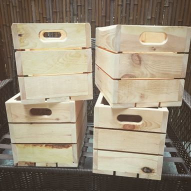 Custom Made Apple Boxes / Crates