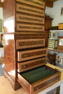 Custom Made Collector Cabinets With Specialized Drawers