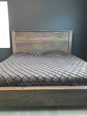 Custom Made Reclaimed Platform Bed