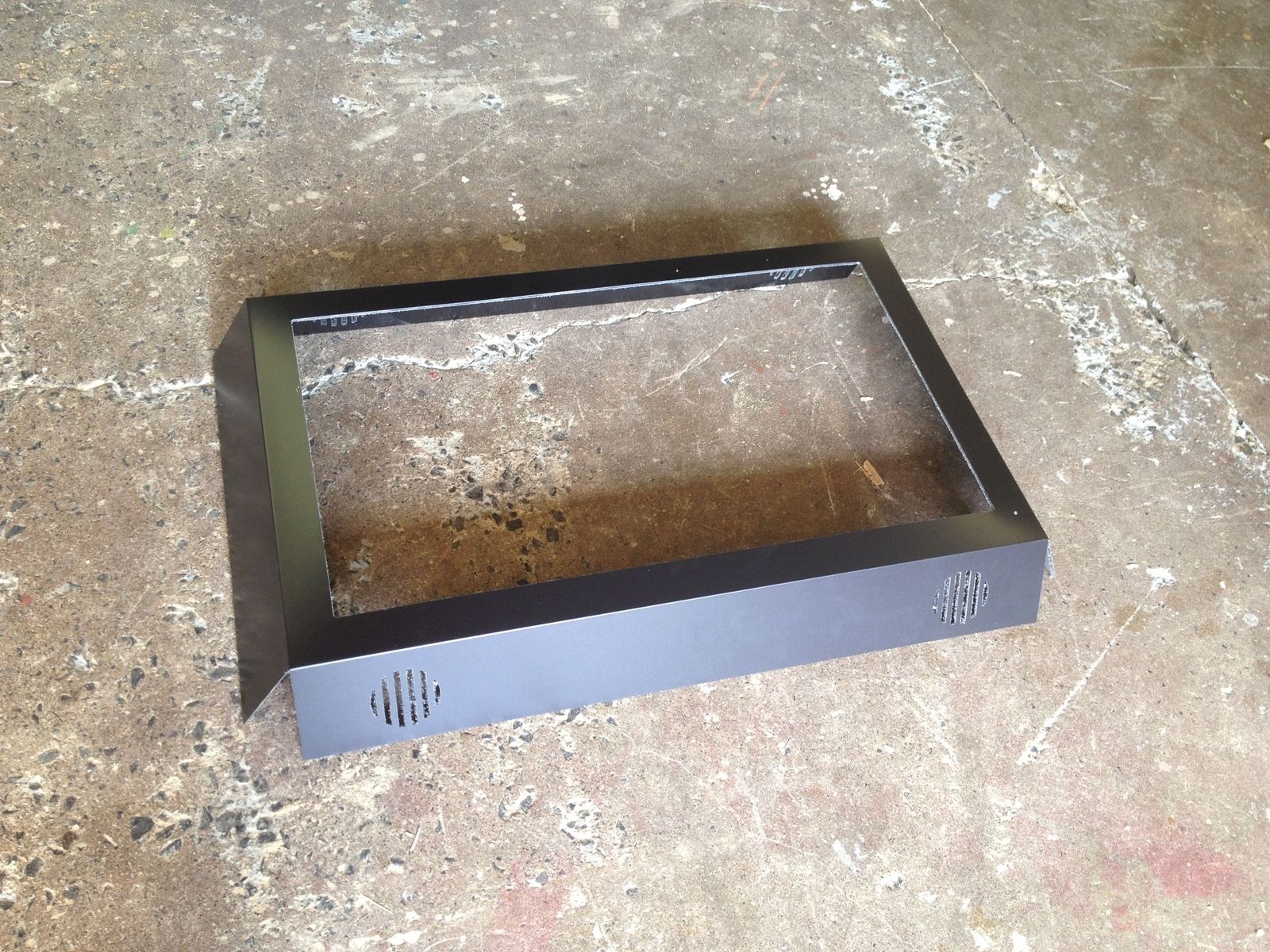 Handmade Tv Protection Box by Acrylic/ Metal /Sign Works
