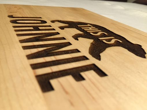 Custom Made Maple Cutting Board | Personalized Engraving