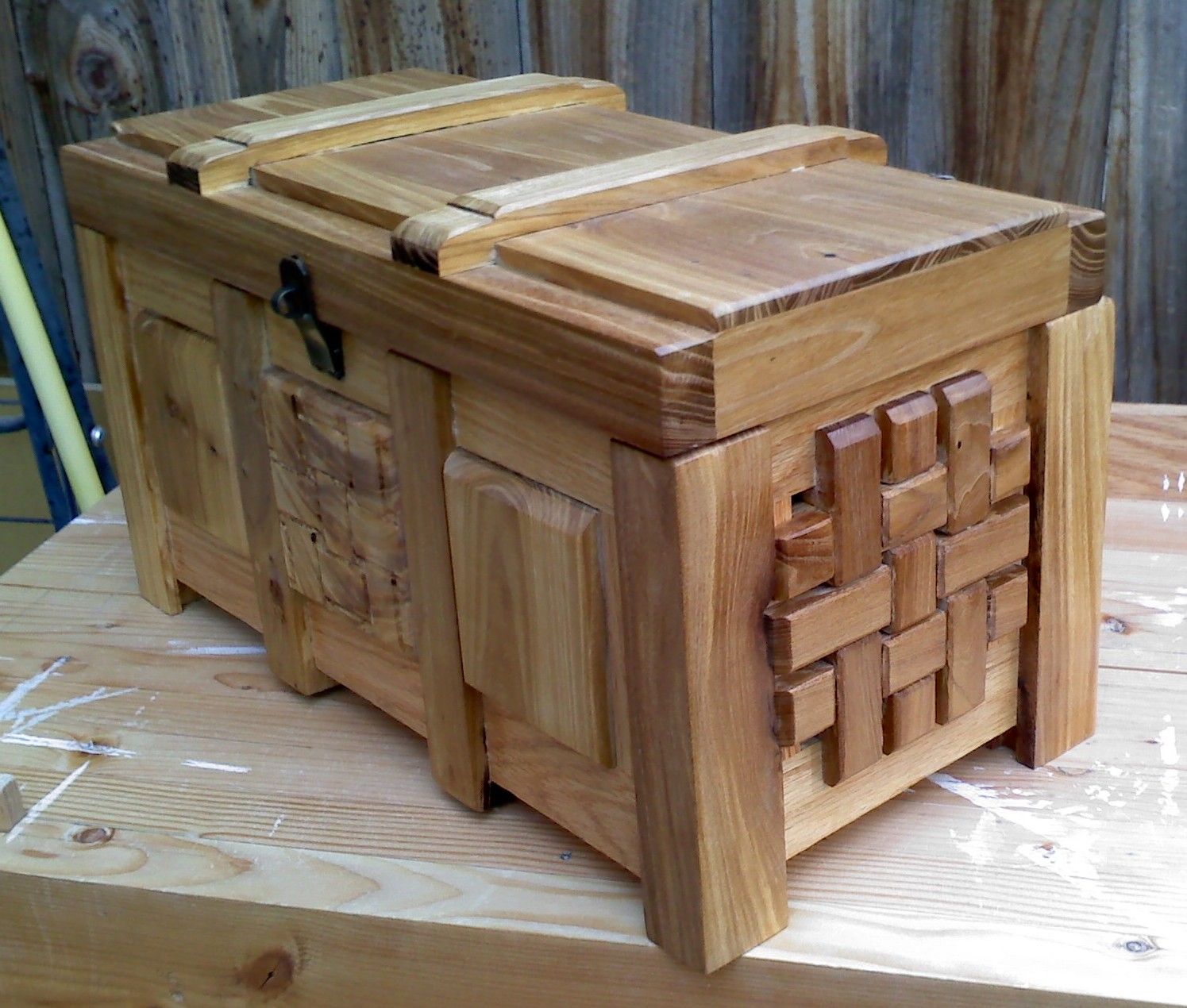  custom made wood boxes