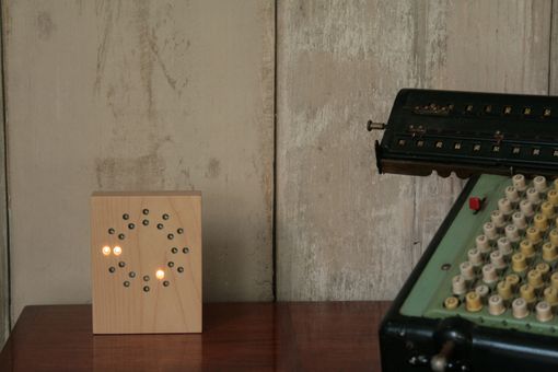 Custom Made Digital/Analog Led Clock