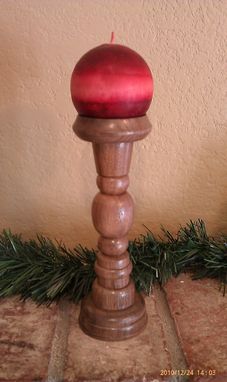 Custom Made Candle Motif And Candle Holders