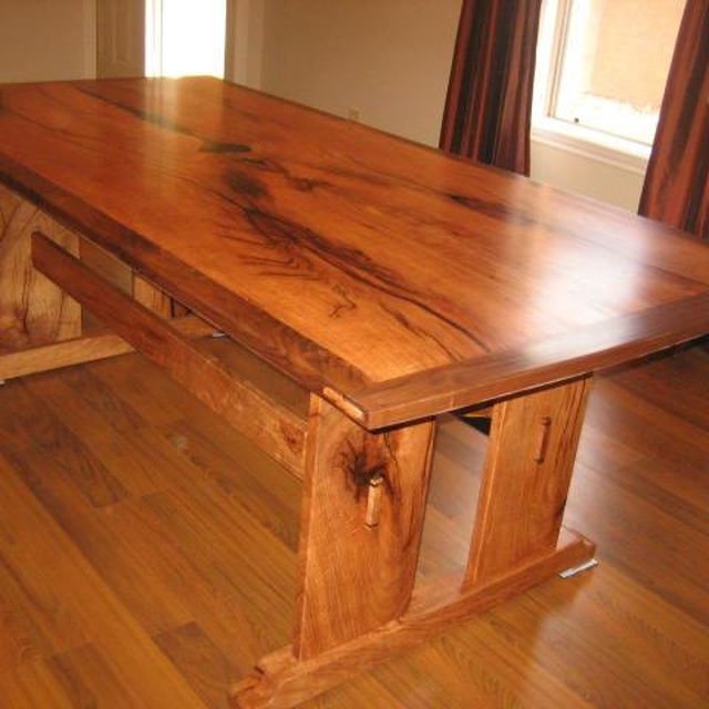 Mission Dining Tables Craftsman Arts And Crafts Stickley Style Arts And Crafts Dining Table By Rick Hensley