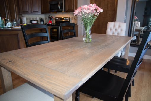 Custom Made Oak Harvest Table