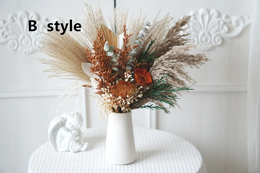 Custom Made Pampas Grass Bouquet,Vase Filler,Dried Flowers,Natural Flower Decor