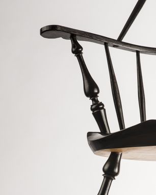 Custom Made Sack Back Windsor Arm Chair