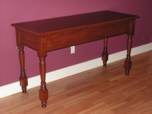 Custom Made Reproduction, Old English, Console Table