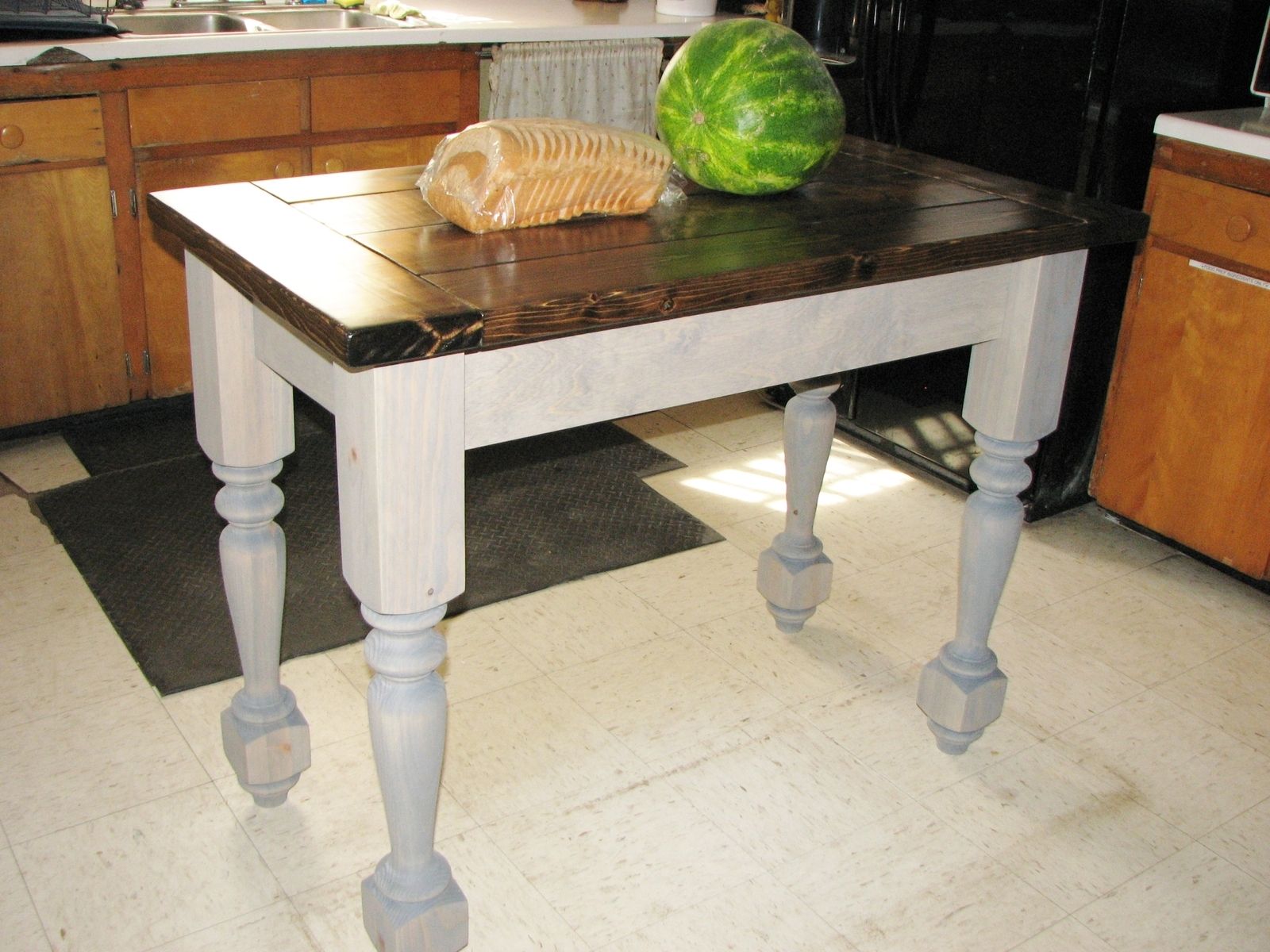 Buy A Custom Turned Legs Kitchen Island Made To Order From Erick within Where To Buy A Kitchen Island