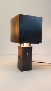 Custom Made Graf Spee Table Lamp Pair