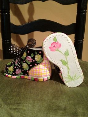 Custom Made Custom Hand Painted Baby Shoes Personalized