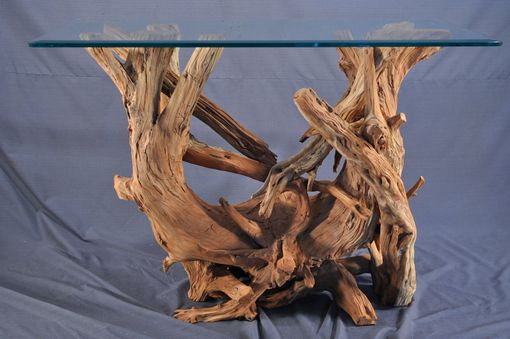 Custom Made Driftwood Sofa Table
