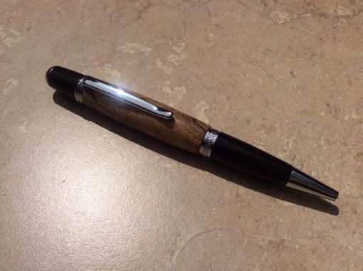Custom Made Chrome And Black Classica With Spalted Maple Burl