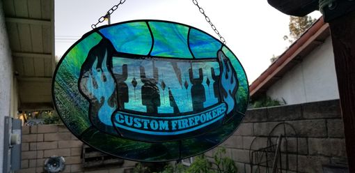 Custom Made Stained Glass Signs