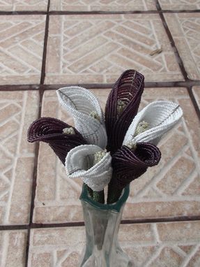Custom Made Beaded Calla Lily Flower