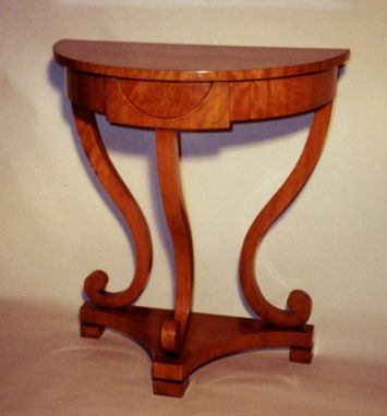 Custom Made Side Table In Cherry