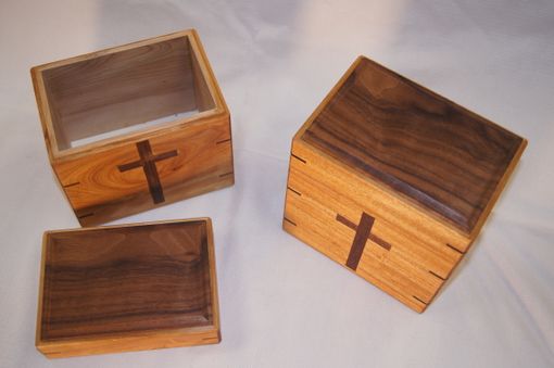 Custom Made Urns With Christian Symbol