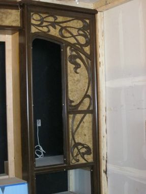 Custom Made Hand Carved Theater Surround