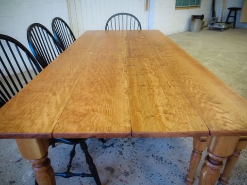 Custom Made Solid Cherry Dining Table