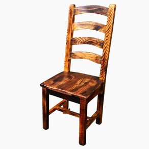 Burnt Oak Reclaimed Wood Arched Slat Rustic Dining Chairs Burnt Oak Reclaimed Wood Arched Slat Rustic Dining Chairs