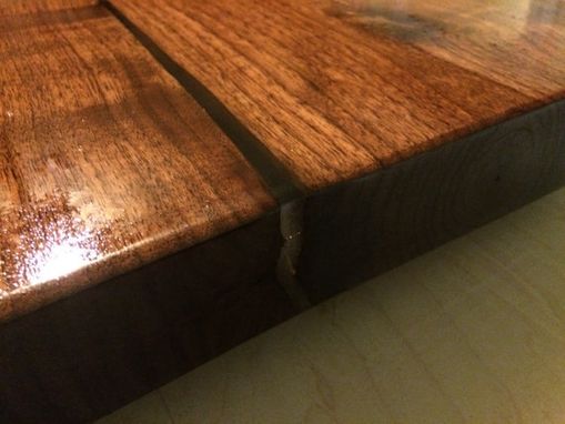 Custom Made Live Edge Walnut - Bookmatched Masterpiece - Dining Table