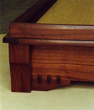 Custom Made Walnut Bedside Table