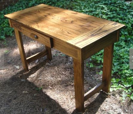 Custom Made Solid White Oak Desk Or Table With Drawer In Variable And Custom Sizes