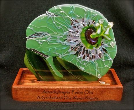 Custom Made Table Sculpture - Aina Kihapai Poina Ole (A Gardenland One Never Forgets)
