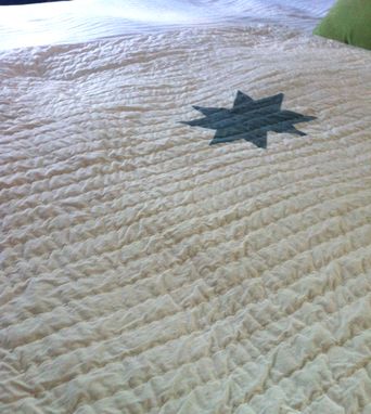 Custom Made Handcrafted Hand Quilted Tiny Star Quilt