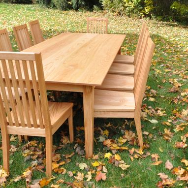 Custom Made Large Country Dining Set (11 Pc)