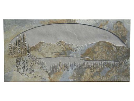Custom Made Porcelain Tile Mural Of Lake Dillon