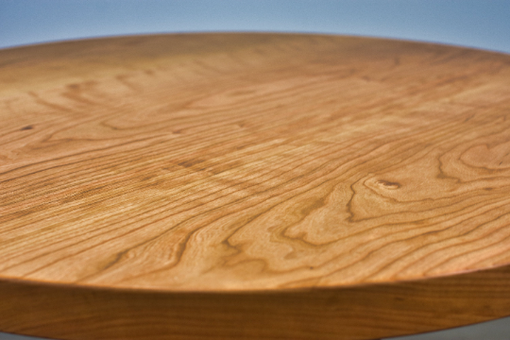 Custom Made Round Pedestal Dining Table, Small Pedestal Table, Wood Pedestal Table