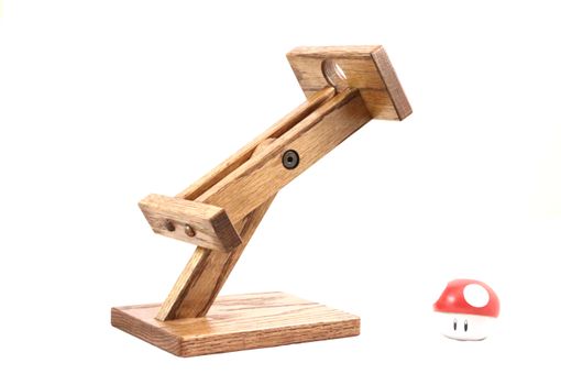 Custom Made Woodwarmth Tilting Ipad Tablet Stand