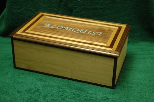 Custom Made Storage Box For Chess Set