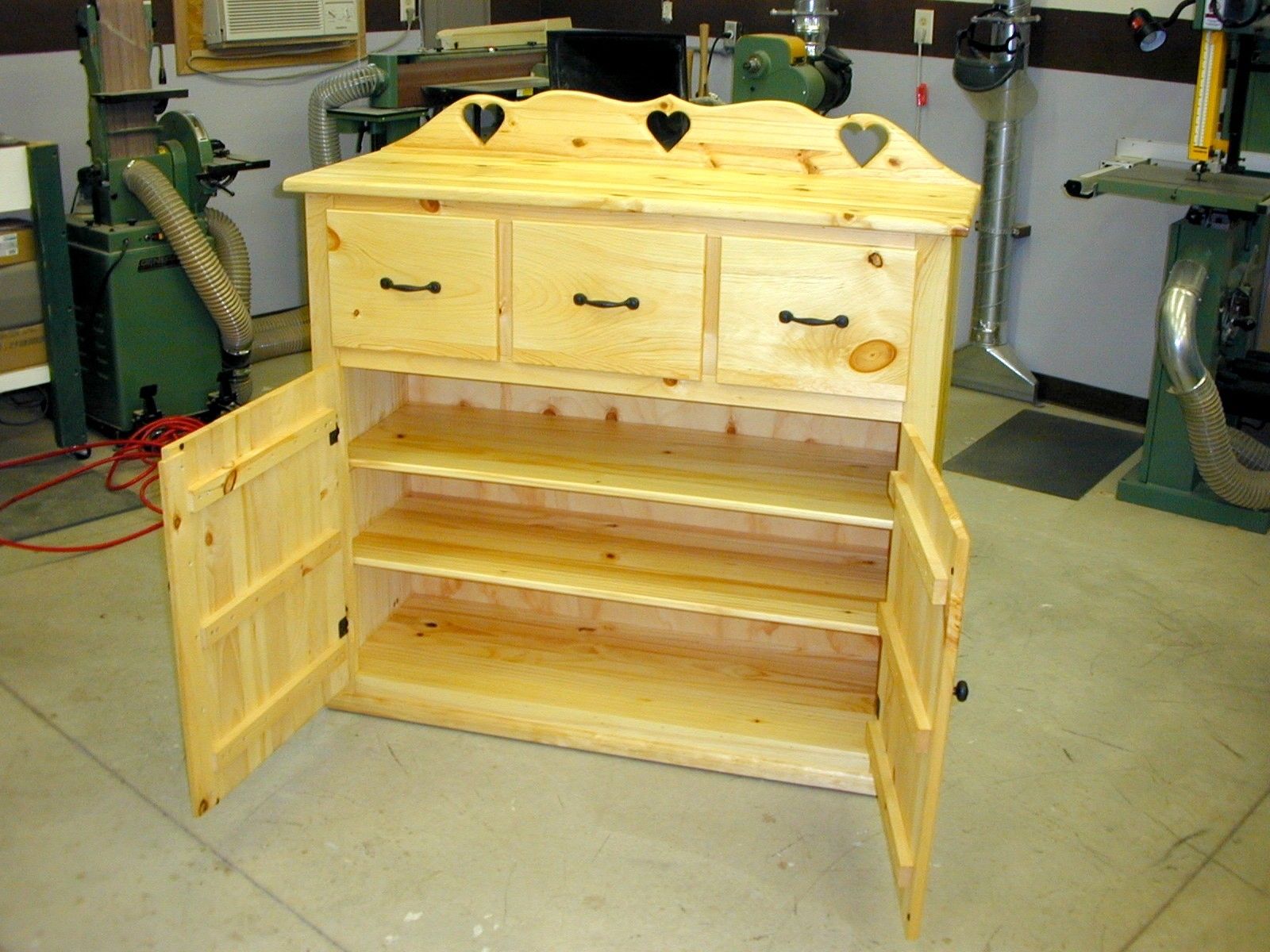 Hand Crafted Country Style Storage by The Plane Edge, LLC