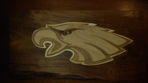 Custom Made Wood Philadelphia Eagles Logo