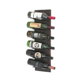 Custom Wine Racks Custommade 6 Bottle Rustic Wine Rack Wall Mounted Display