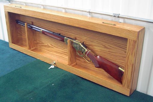 Custom Gun Display Case by K. H. Gunderson | CustomMade.com