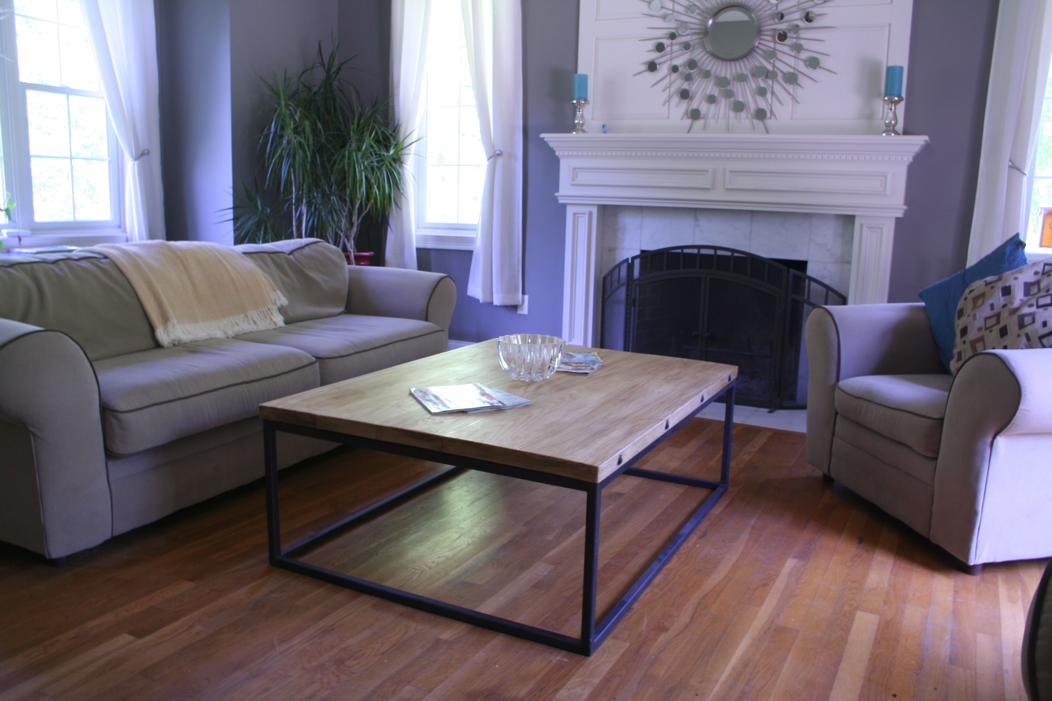 brickmakers coffee table living room