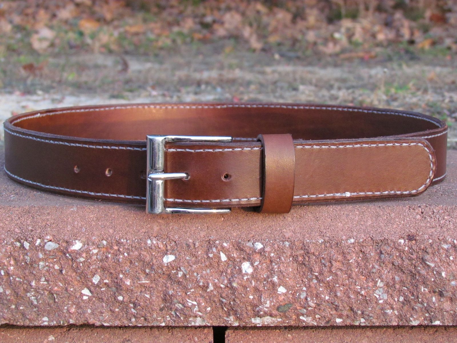 Handmade Leather Belt by Ozark Mountain Leather | CustomMade.com