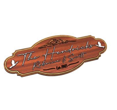 Custom Made Personalized Wood Signs Carved Hand Detailed