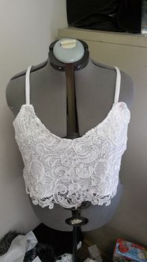 Custom Made Lace Tank/ Crop