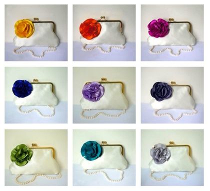 Custom Made Custom Bridesmaid Clutch Purse