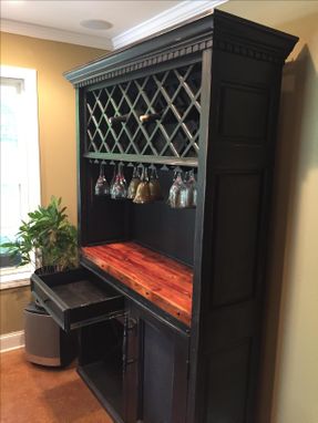 Custom Made Wine Rack / Liquor Cabinet