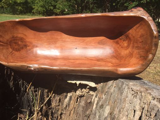 Custom Made Large Dogwood Bowl.