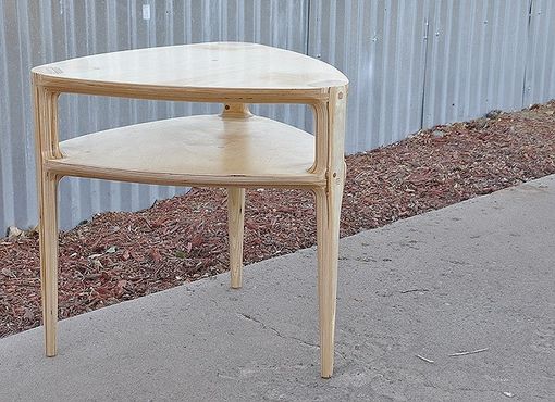 Custom Made 2-Tiered Guitar Pick Side Table