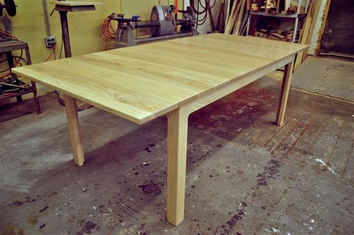 Custom Made Contemporary Extension Plank Dining Table